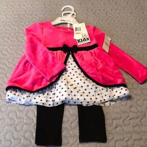 Size 2T two piece outfit